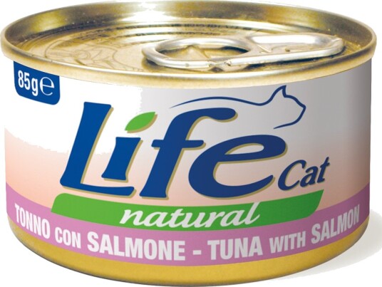 Life Cat Wet Våtfôr Adult Lifecat Natural Våtfôr For Katter Tunfisk Med Laks 12 X 85 G Life Cat Wet Våtfôr Adult Lifecat Natural Våtfôr For Katter Tunfisk Med Laks 12 X 85 G