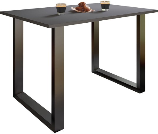 XonaU spisebord 110x50 antracitt svart.