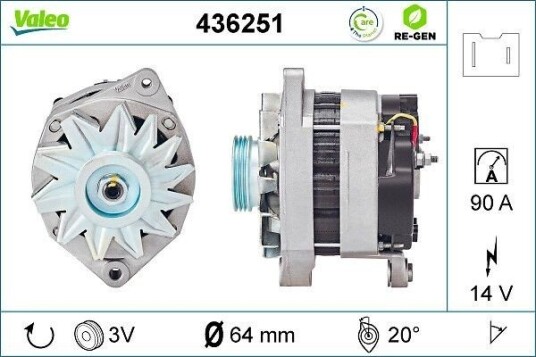 VALEO 436251 Dynamo