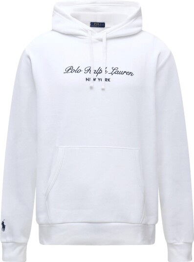 Polo Ralph Lauren Seasonal Fleece Knt Sweatshirt WHITE S