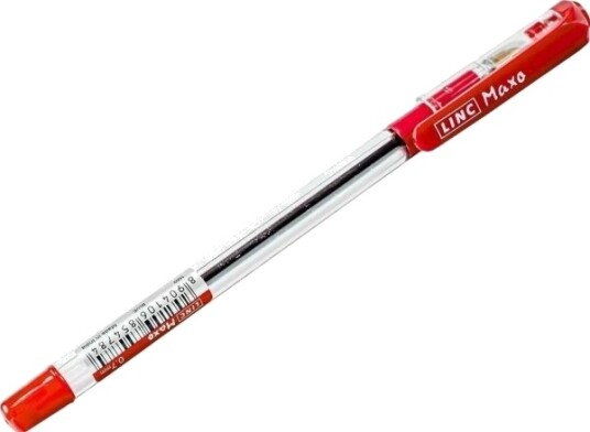 Linc Kulepenn Maxo 3010Red Rød 0.7 Linc Kulepenn Maxo 3010Red Rød 0.7