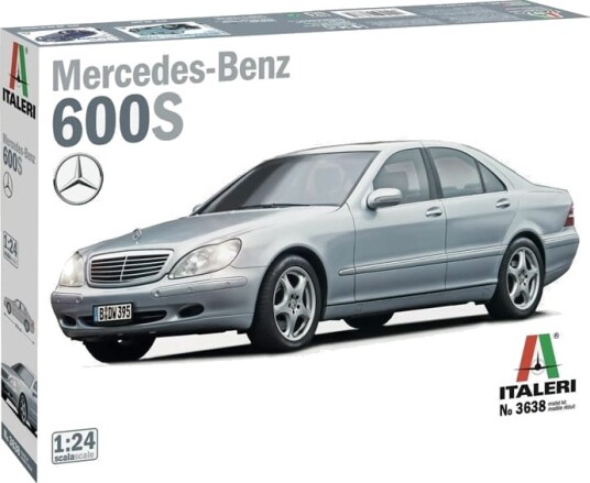 Italeri Mercedes Benz 600 S Modellbil 1:24