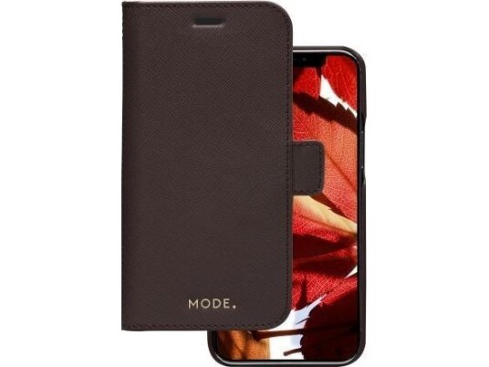 Dbramante1928 New York, Lommebok-Etui, Apple, Iphone 12/12 Pro, 15,5 Cm (6.1"), Sjokolade
