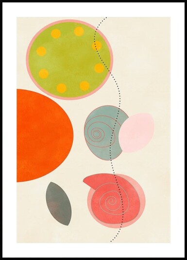 Friendly Colors Hilma 1 Plakat Plakat / 70x100cm