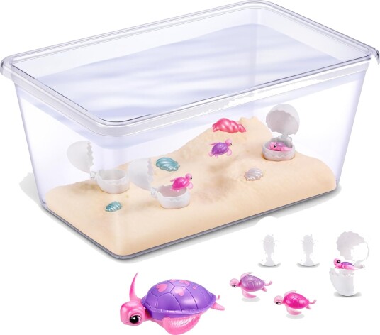 Pets Alive Leketøy Mamma Turtle Lilla/Rosa Pets Alive Leketøy Mamma Turtle Lilla/Rosa