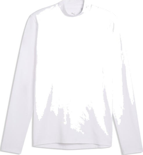 Puma Cloudspun Baselayer Golfgenser herre White-Glow XXXX-Large