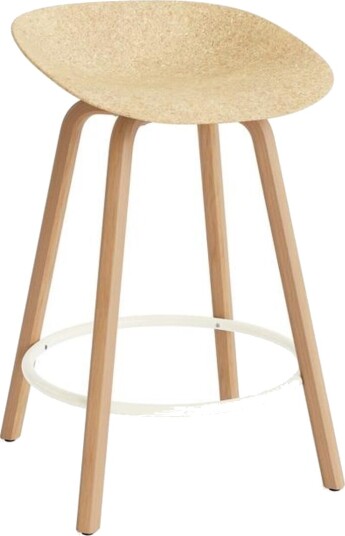 Normann Copenhagen Matt Barkrakk 65 cm Bøk/ Krem/Hamp