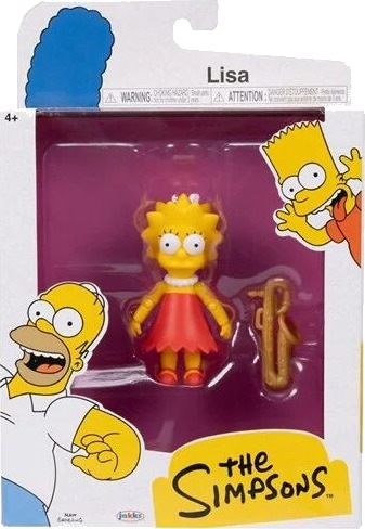 The Simpsons 5" Figur med 14 Artikuleringer og Tilbehør - Otto & Lisa