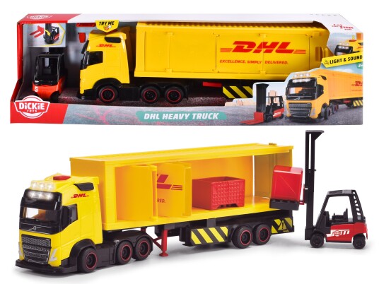 Dickie Toys DHL Transportkjøretøy Dickie Toys DHL Transportkjøretøy