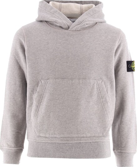 Stone Island Hettegenser Grå Melert Stone Island 8 år 128 Hettegenser