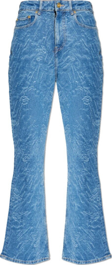 Ganni Dame Jeans Blå W25,