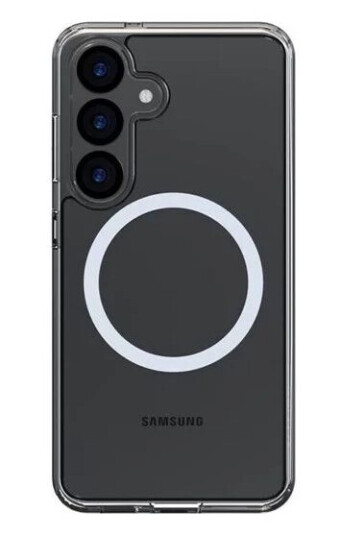 Torras Guardian Magnetic Series phone case for Samsung S25 transparent