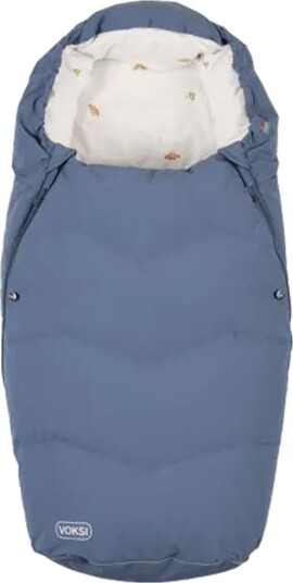 Voksi Urban Vognpose Stone Blue + Aluna Lammeskinn Til Vogn Natur Voksi Urban Vognpose Stone Blue + Aluna Lammeskinn Til Vogn Natur