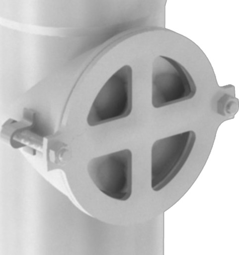 DEKSEL FOR ROTTE STOPP 316 stainless steel 110 mm