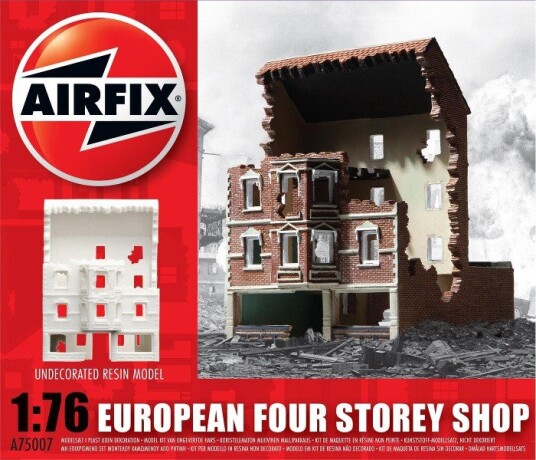 Airfix Diorama 1/76 European Four Storey Shop A75007
