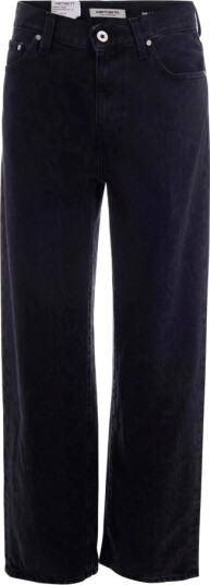 Carhartt Wip Dame Jeans Svart W26,