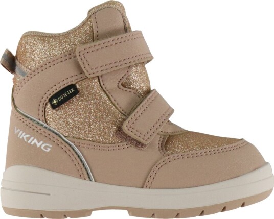 Viking Fun Glitter Warm GTX 2V Vintersko Barn Beige 28