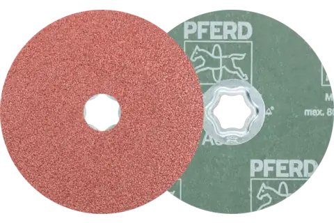 Pferd Combiclick Fiberskive 125mm 10 stk Pferd Combiclick Fiberskive 125mm 10 stk