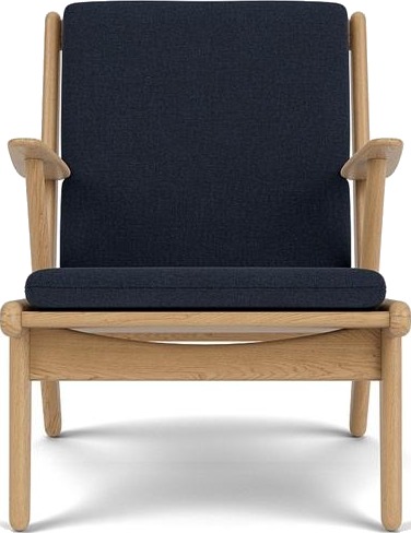 FDB Furniture J53 Lenestol Mørkeblå
