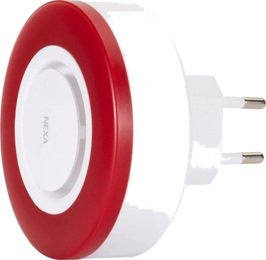 Nexa ZIS-104 Z-Wave Innendørs Sirene med 95 dB og Blinkende Lys