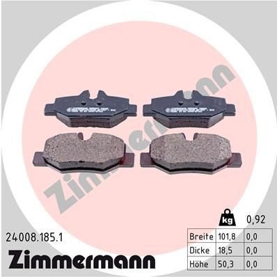 Bremseklosser ZIMMERMANN 24008.185.1