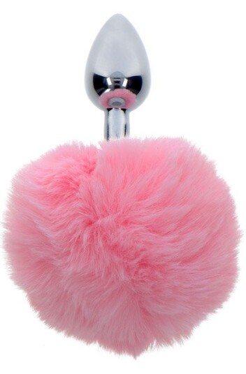 Taboom Bunnytail Buttplug Pink