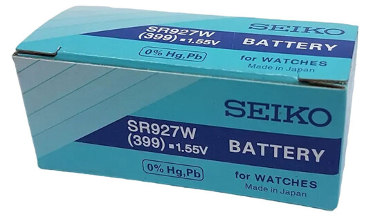 Seiko 1 Stk. 399 Batteripakke SR927W - Unisex - Silver oxide Seiko 1 Stk. 399 Batteripakke SR927W - Unisex - Silver oxide