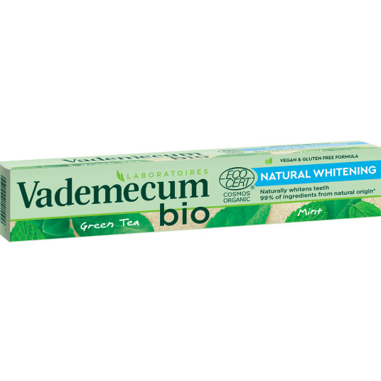 Økologisk Tannkrem VADEMECUM Bio Natural Whitening 75 ml