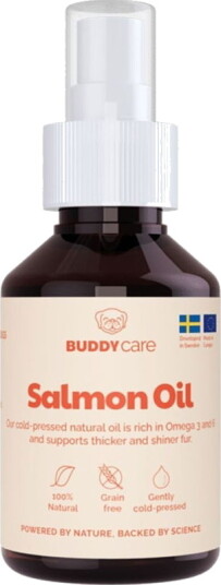 Buddy Petfoods Buddycare Salmon Oil Spray 100 ml Buddy Petfoods Buddycare Salmon Oil Spray 100 ml