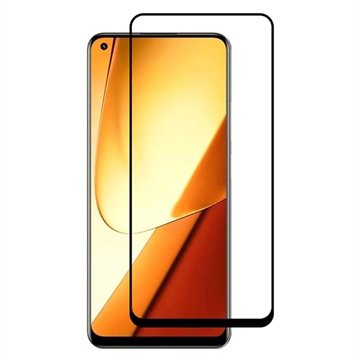 Realme 11 Rurihai Full Cover Beskyttelsesglass Svart Kant