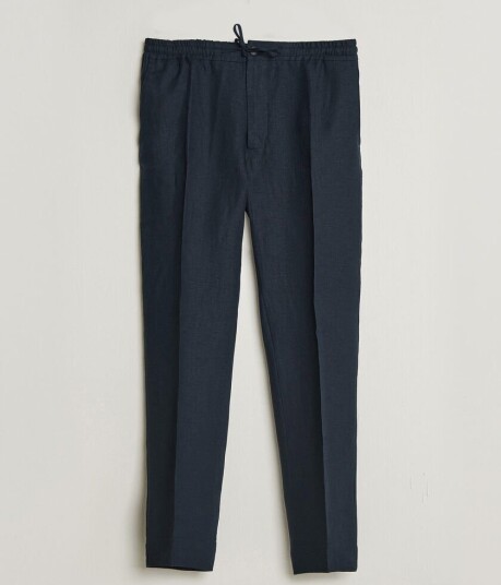 J.Lindeberg Soren Drape Linen Pants Navy J.Lindeberg Soren Drape Linen Pants Navy