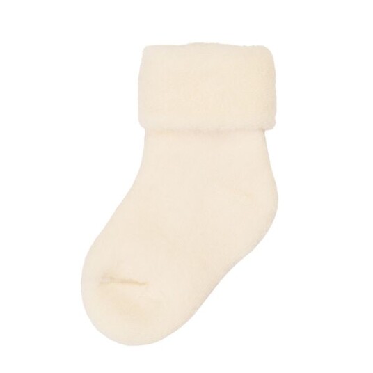 Joha tykke terry ullsokker brun melange 23 26