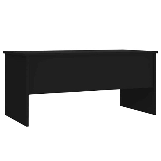 vidaXL Salongbord svart 102x50,5x46,5 cm konstruert tre vidaXL Salongbord svart 102x50,5x46,5 cm konstruert tre