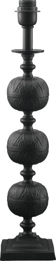 PR Home Lampefot Flory 57 cm Svart Lampeføtter