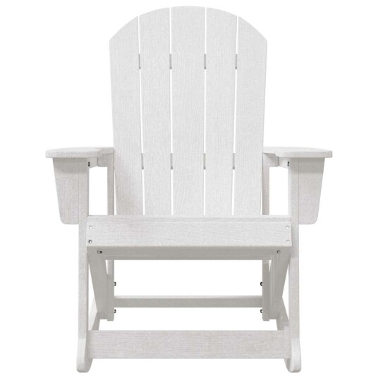 Adirondack Gyngestoler 2 pcs Hvit 73.5 x 92 x 90 cm HDPE Adirondack Gyngestoler 2 pcs Hvit 73.5 x 92 x 90 cm HDPE