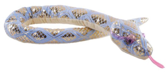 Wild Republic Kosedyr Slange Diamond-Blue Plysj 137cm Wild Republic Kosedyr Slange Diamond-Blue Plysj 137cm