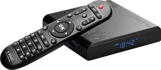 Savio TB-S01 Smart TV-boks med fjernkontroll