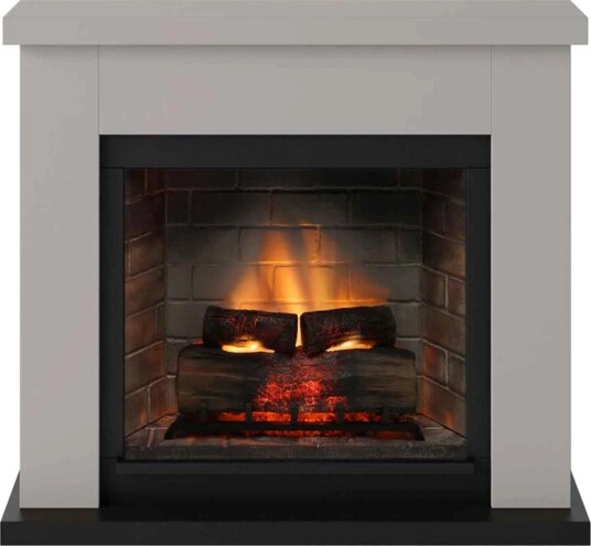 Tagu Frode Tradisjonell Elektrisk Peis - Beige (ELP-50-407-Powerflame2)