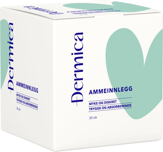 Dermica ammeinnlegg 30 stk Dermica ammeinnlegg 30 stk