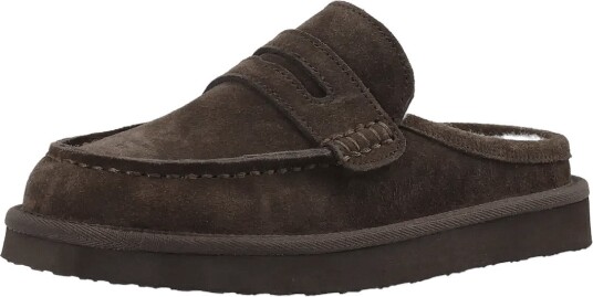 Bianco Biasnow Moc Toe Slipper Suede BROWN 39 Bianco Biasnow Moc Toe Slipper Suede BROWN 39