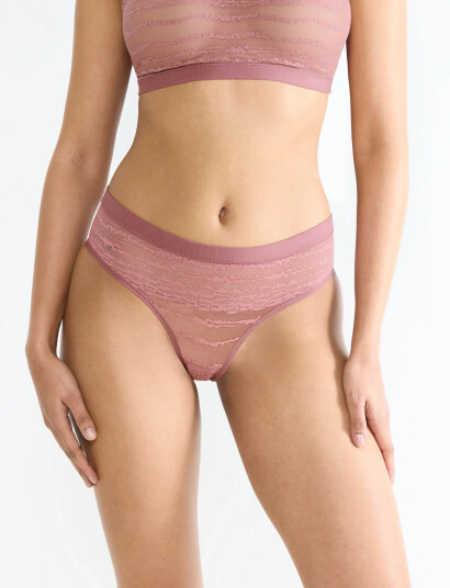 sloggi Sloggi Free Evolve Hipster Lace - Pink - 1 sloggi Sloggi Free Evolve Hipster Lace - Pink - 1
