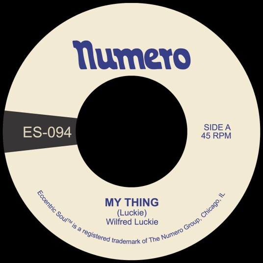 Wilfred Luckie  My Thing / Wait For Me  LP/Vinyl