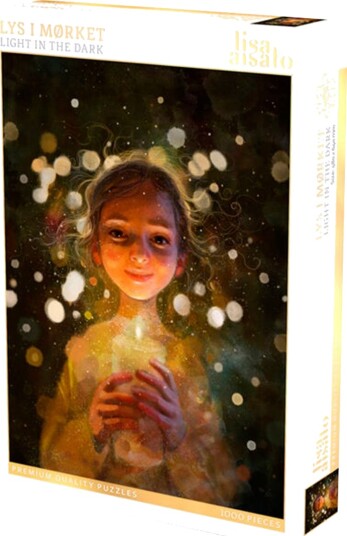 Lisa Aisato Light in the Dark Puslespill 1000 brikker