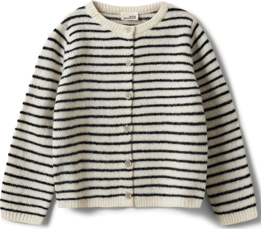 Sofie Schnoor Baby and Kids Cissekb Cardigan Cream 116