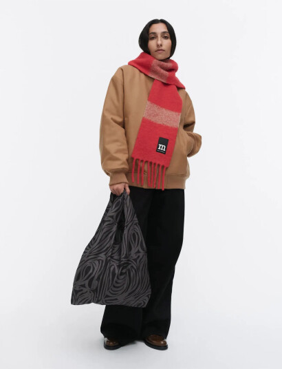 Marimekko Smartbag Jokuraita - Grey - ONE SIZE Marimekko Smartbag Jokuraita - Grey - ONE SIZE