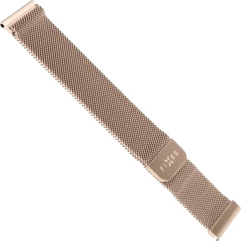 FIXED Mesh Strap for Smartwatch Universal 20mm Rose Gold
