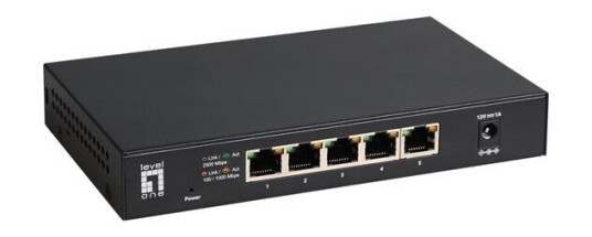 LevelOne GEU-0525 - switch - 5 ports - unmanaged LevelOne GEU-0525 - switch - 5 ports - unmanaged