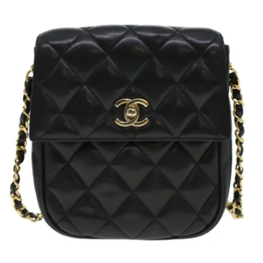 Chanel Vintage Dame Svart