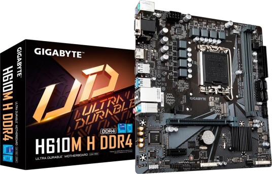 Gigabyte H610M H Intel LGA1700 DDR4 Micro ATX Gigabyte H610M H Intel LGA1700 DDR4 Micro ATX