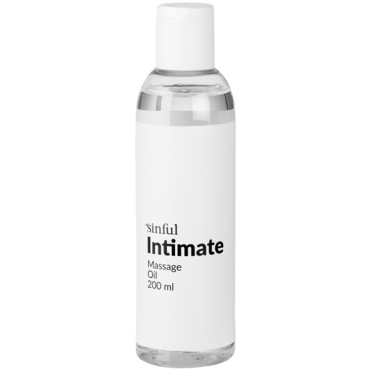 Sinful Intim Massasjeolje 200 ml Klar